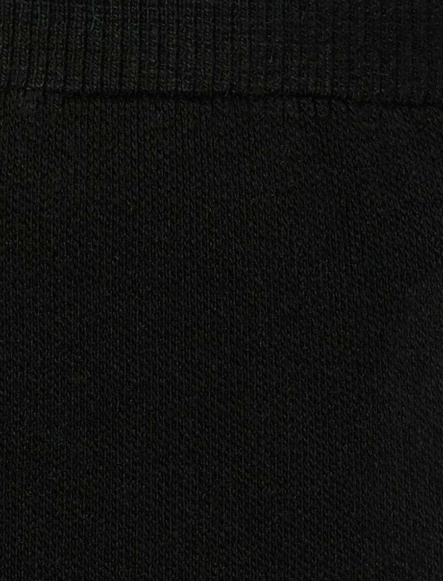 12231 Black Midi Skirt
