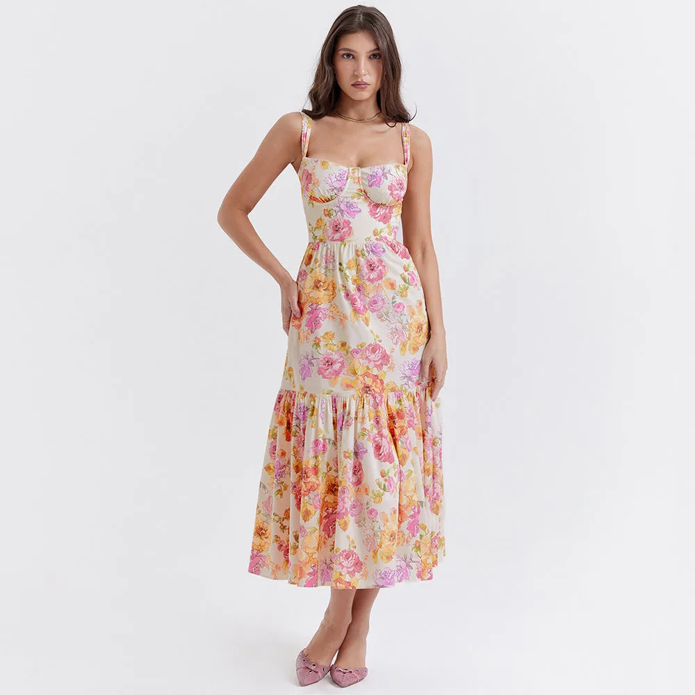 Alejandra Floral Midi Dress