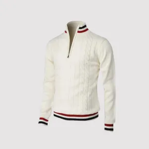 Ancien | Half Zip Turtleneck Sweater
