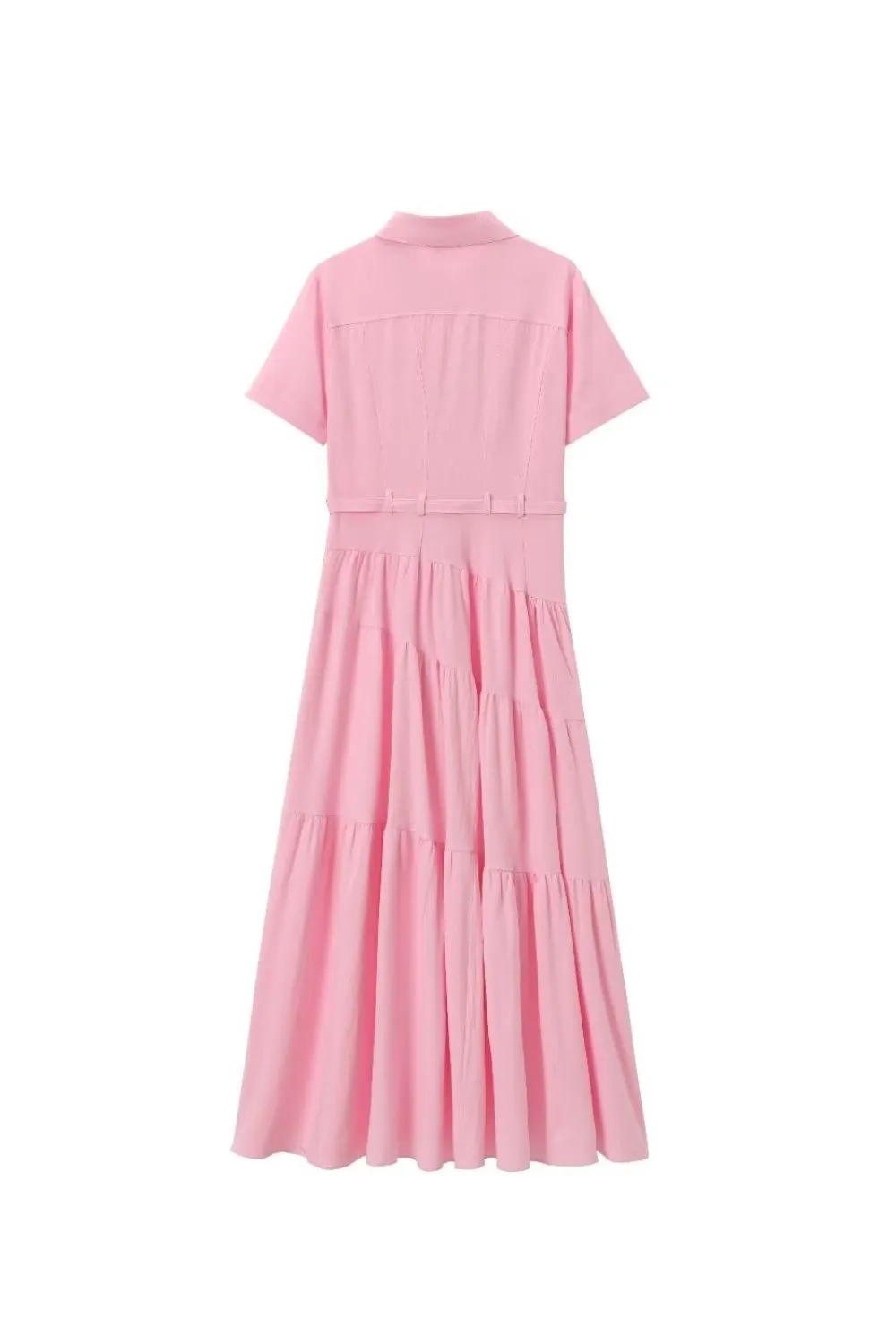 'Anna' Shirt-Style Dress（2 Color)