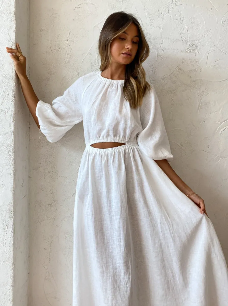 Bec and Bridge Helene Dress in Ivory