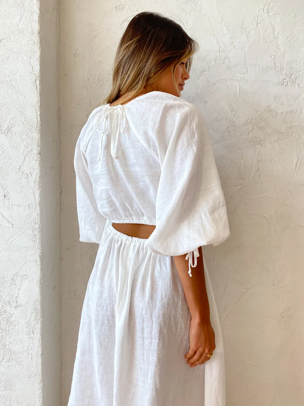 Bec and Bridge Helene Dress in Ivory