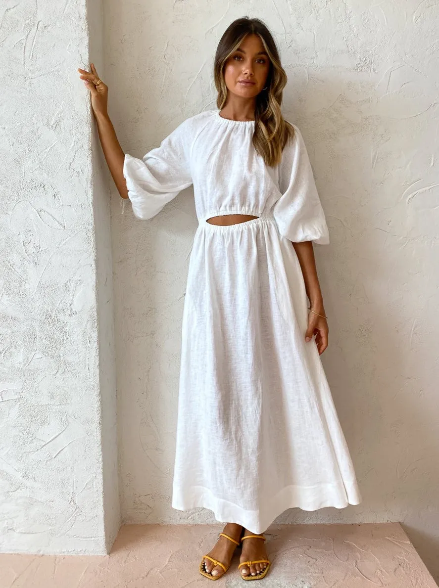 Bec and Bridge Helene Dress in Ivory