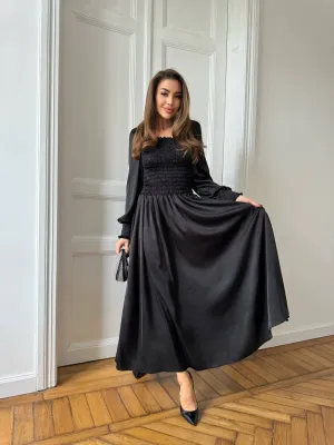 Black maxi dress “Celeste”
