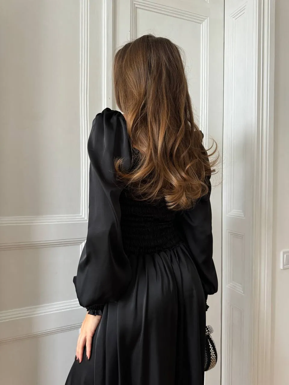Black maxi dress “Celeste”