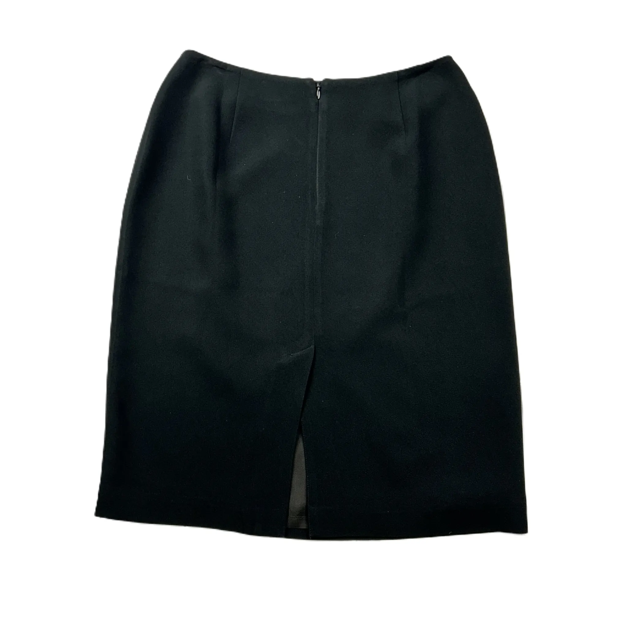 Black Skirt Midi By Ann Taylor, Size: 8petite