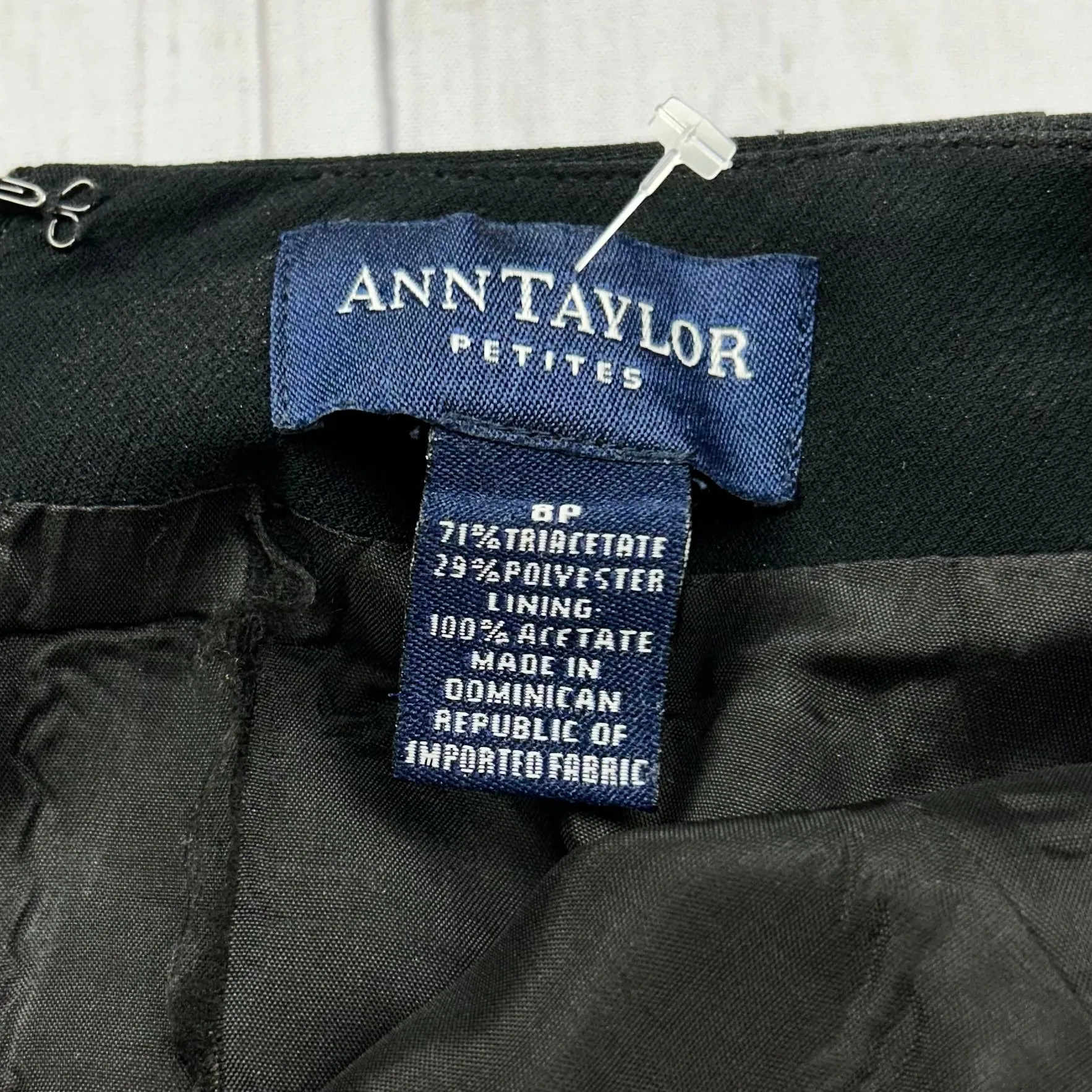Black Skirt Midi By Ann Taylor, Size: 8petite