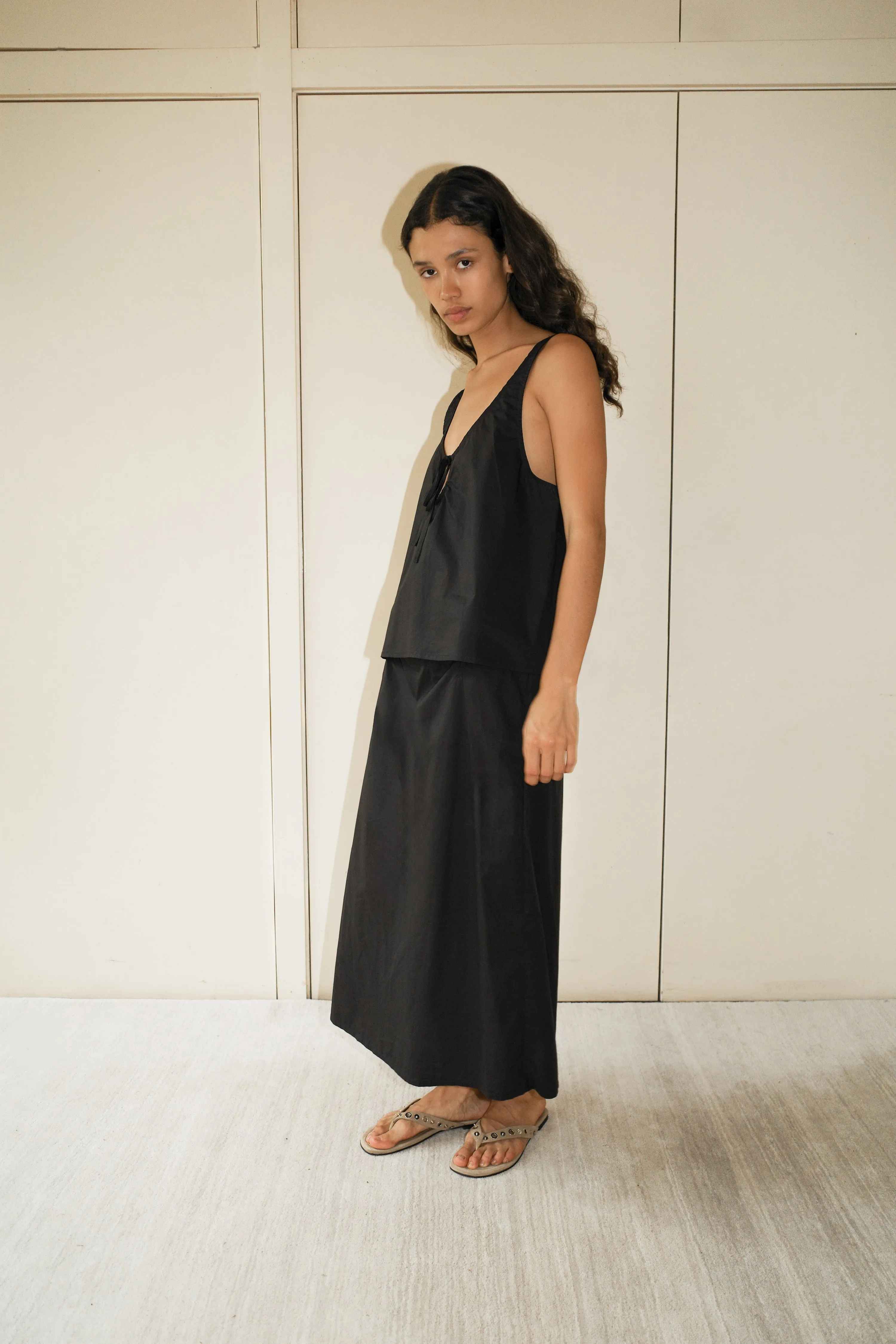 Channel Skirt - Black