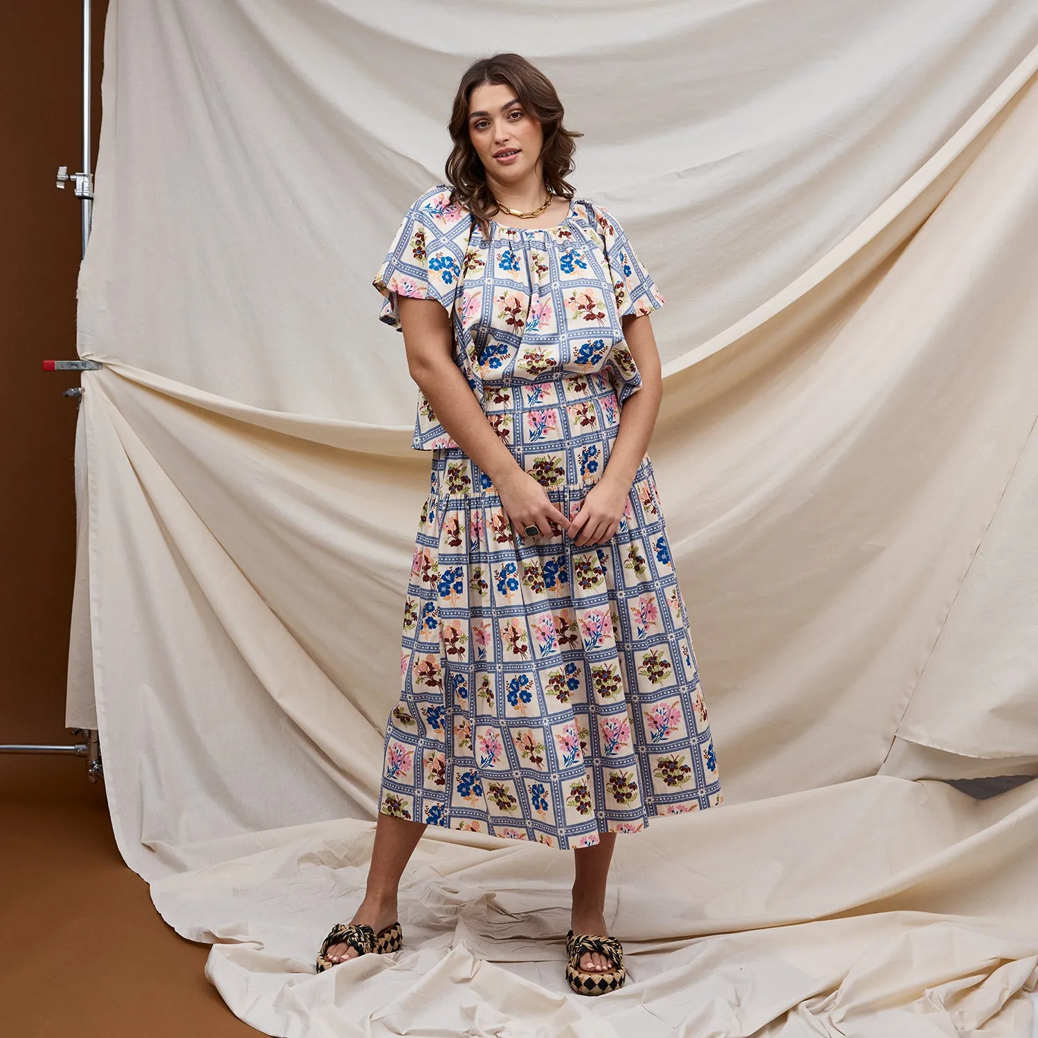 Charita Midi Skirt