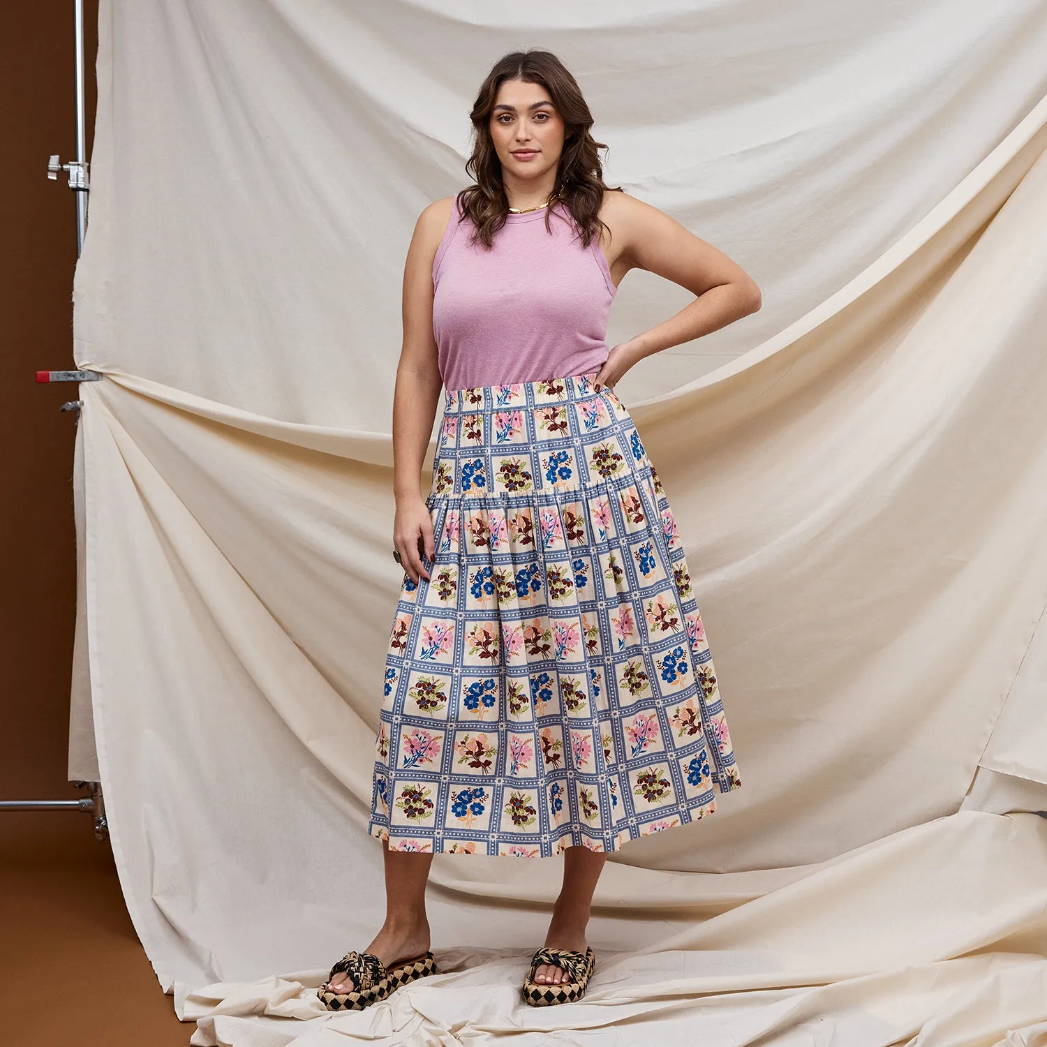 Charita Midi Skirt
