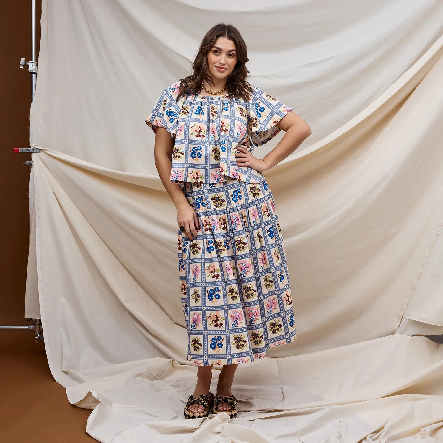 Charita Midi Skirt