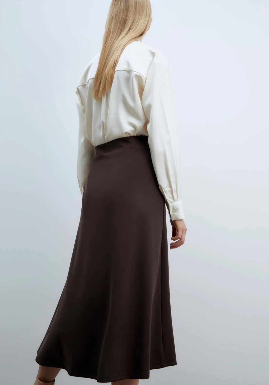 Circle Skirt - Brown
