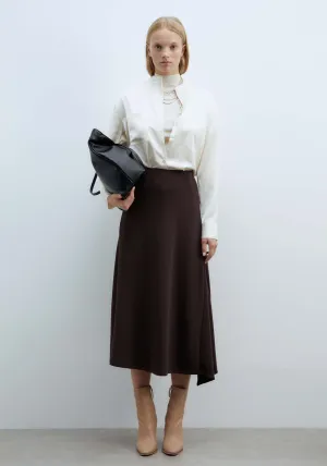 Circle Skirt - Brown