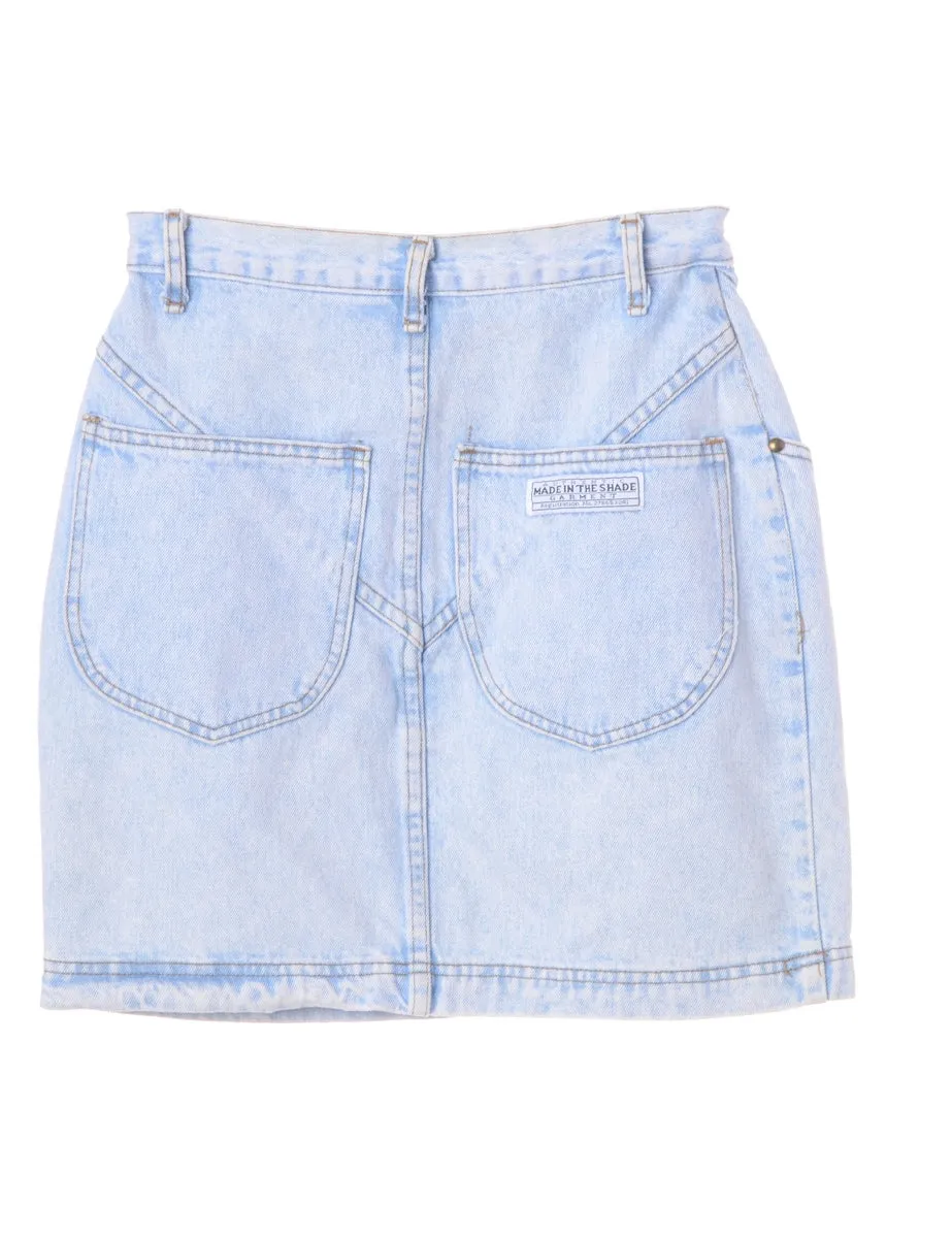 Denim Midi Skirt