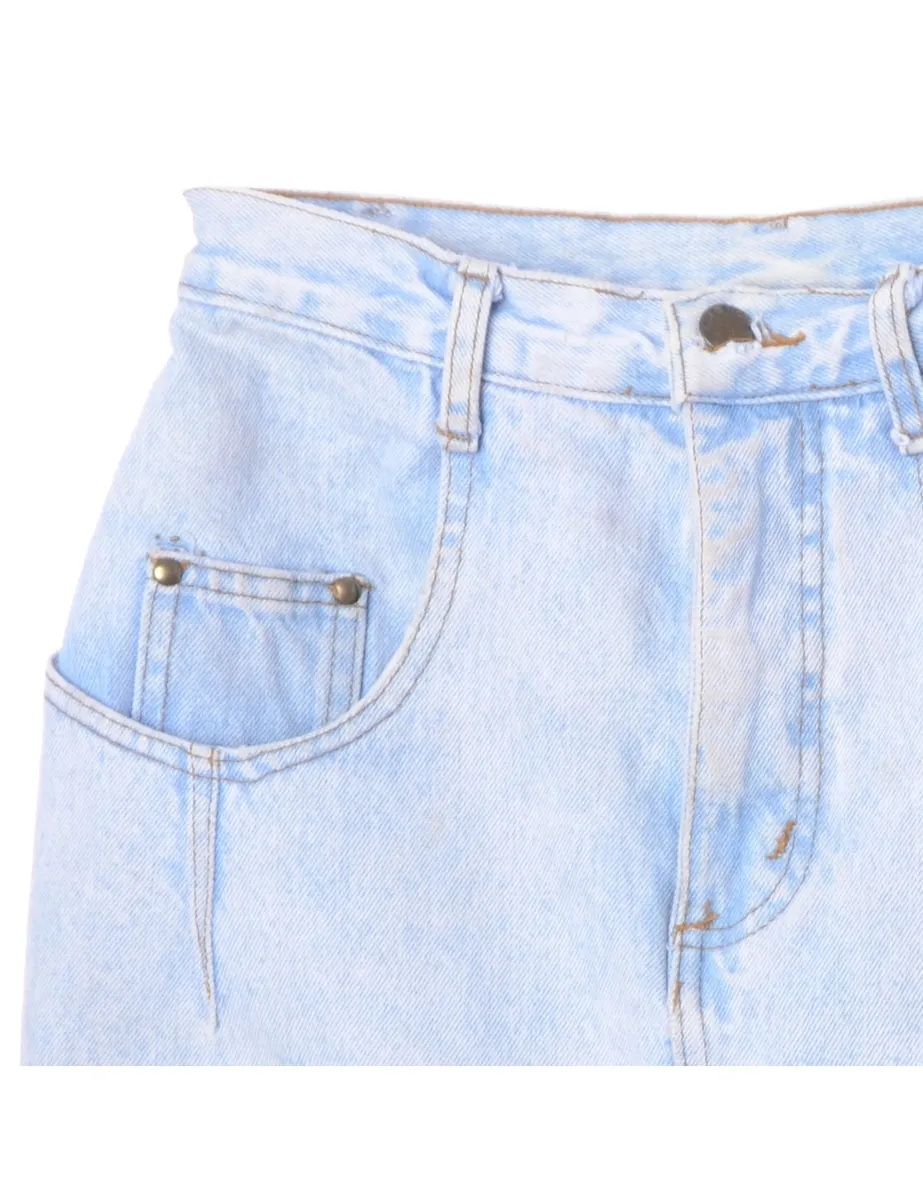 Denim Midi Skirt