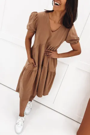 Elsie Dress Toffee
