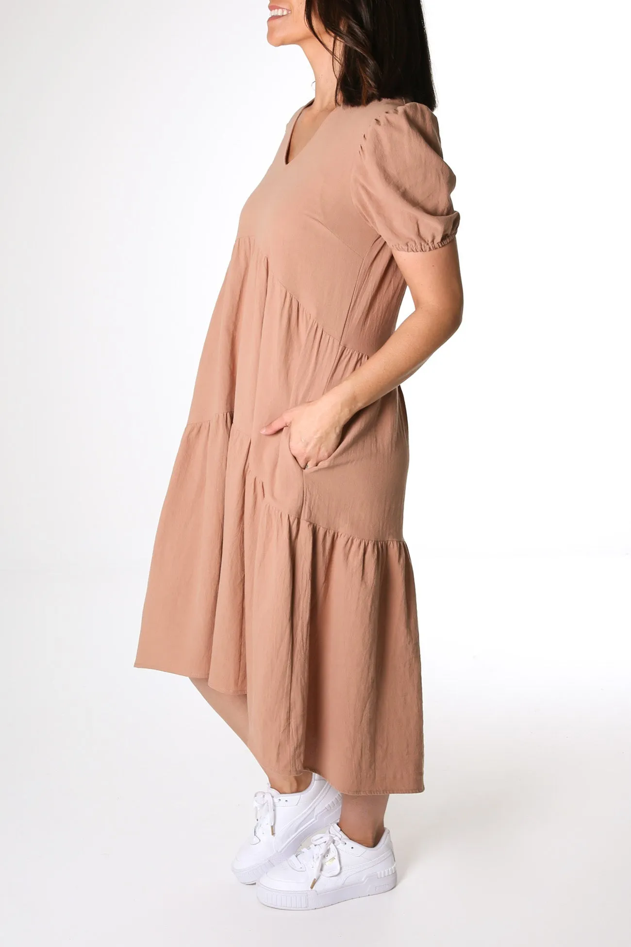 Elsie Dress Toffee
