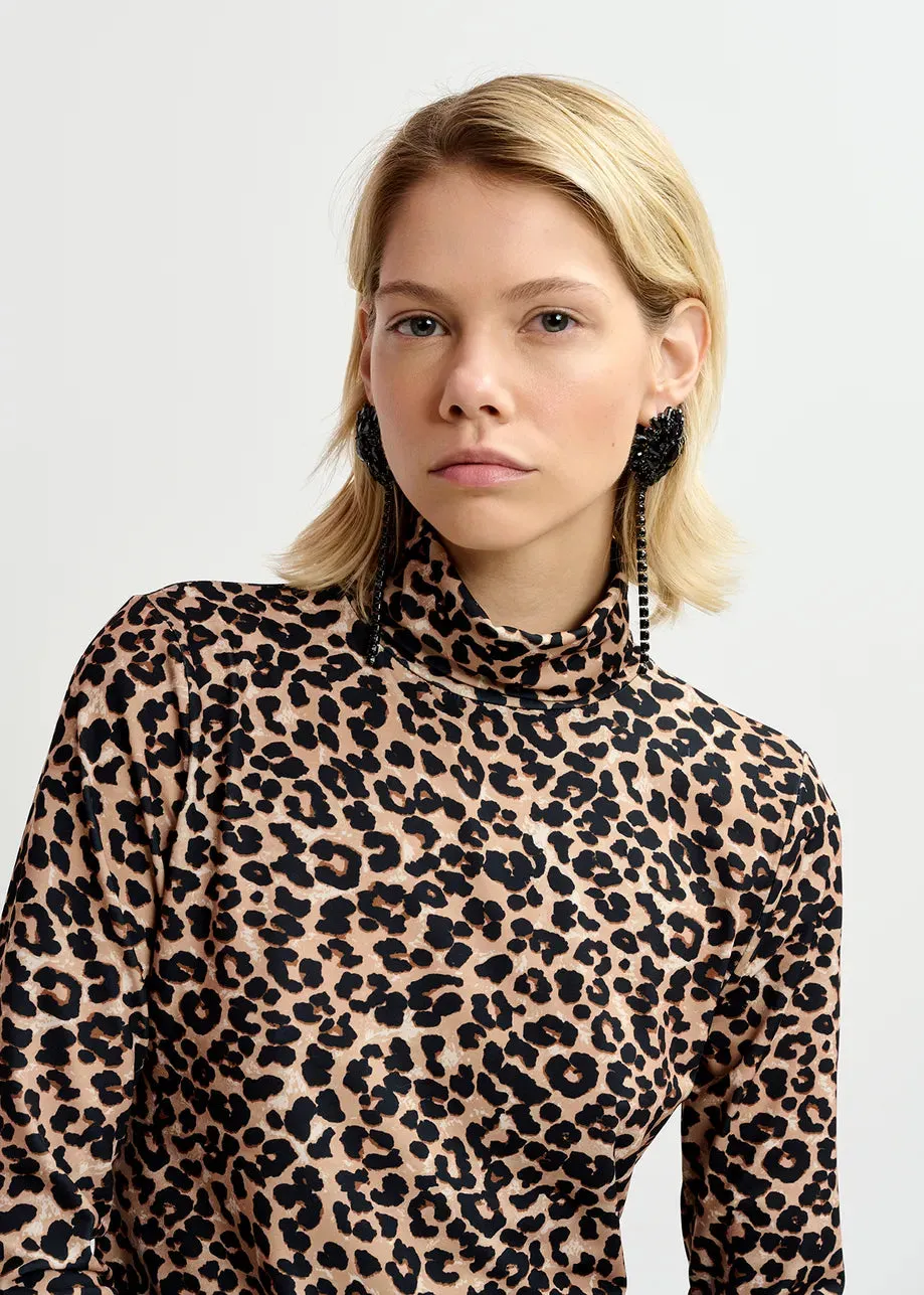ESSENTIEL Leopard Print Skim