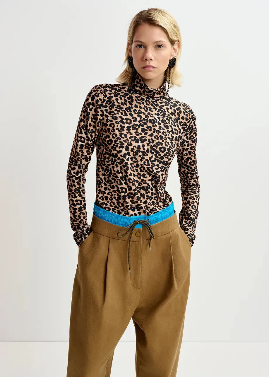 ESSENTIEL Leopard Print Skim