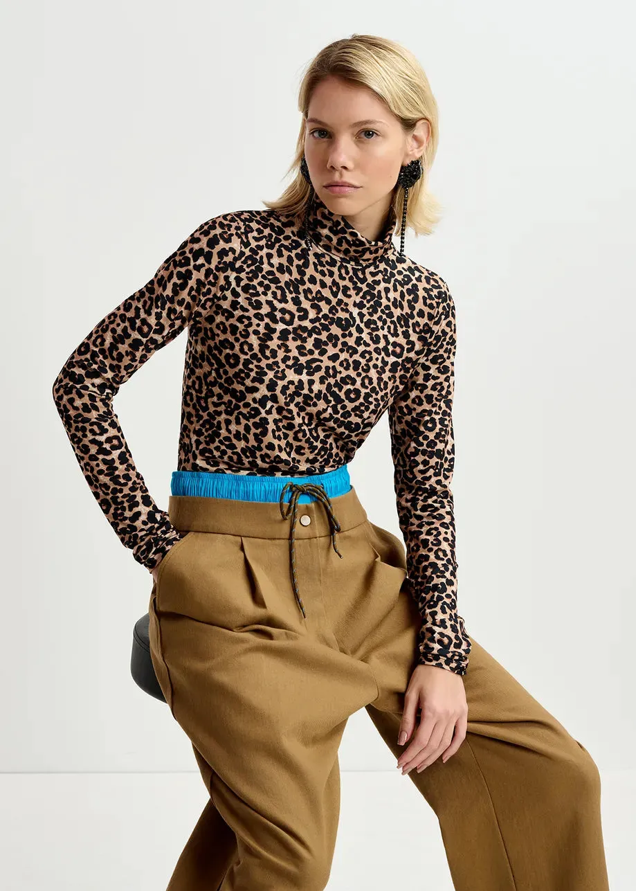 ESSENTIEL Leopard Print Skim
