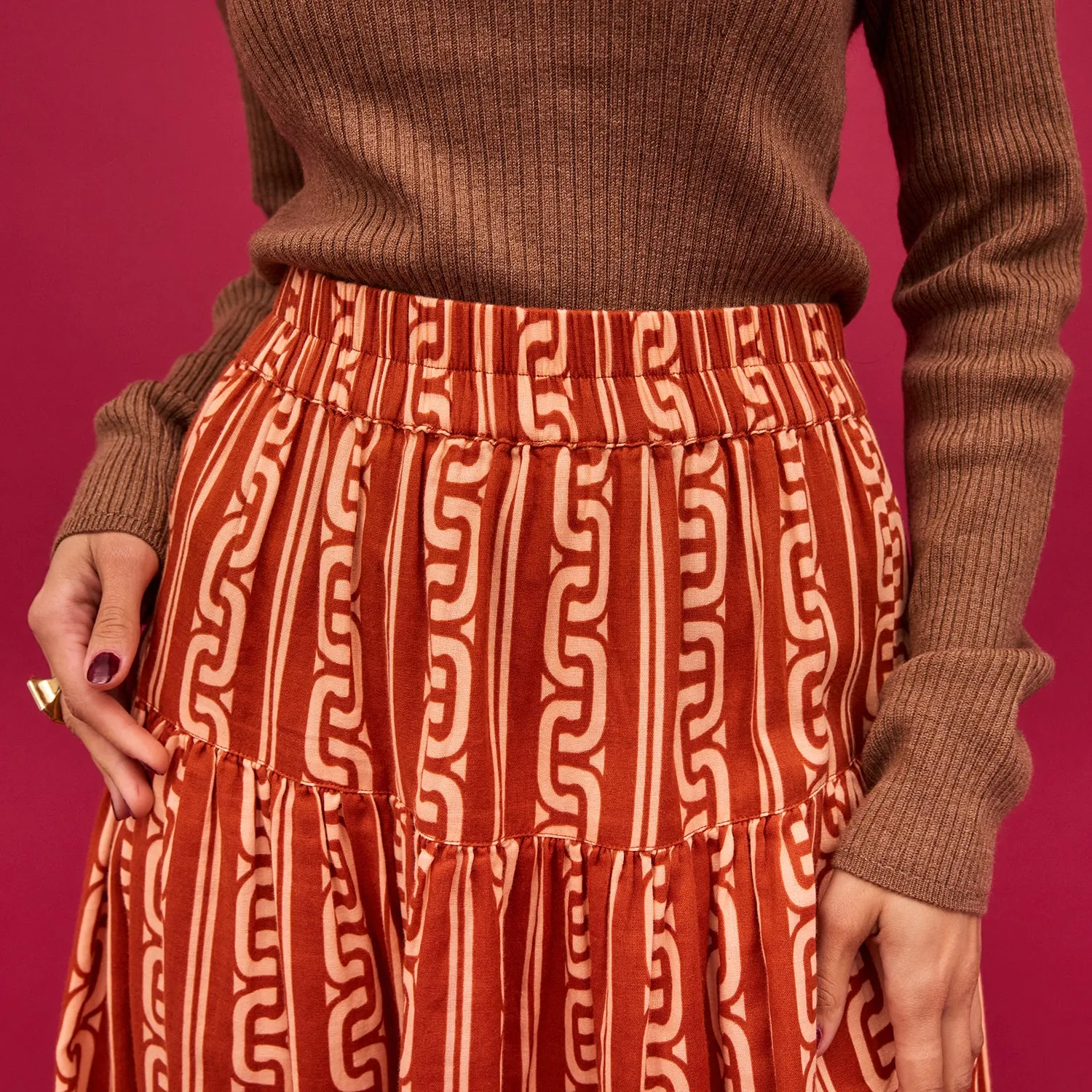 Fidel Midi Skirt