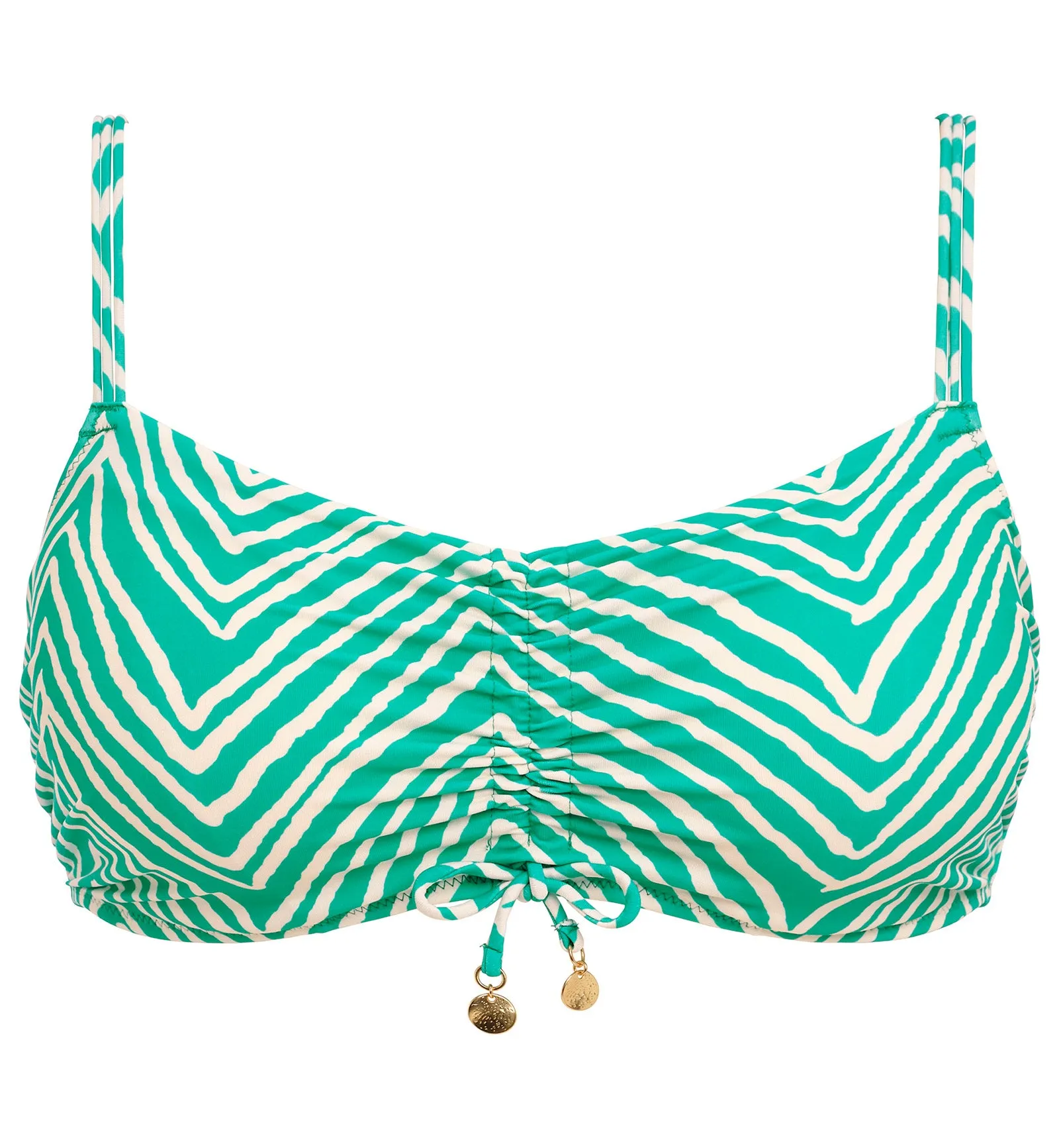 Freya Fiji Falls Underwire Bralette Bikini Top (206814) - Marine