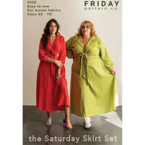 Friday Pattern Company - Saturday Skirt Set Pattern