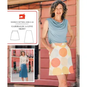 Garibaldi A-Line Skirt Pattern, Liesl & Co.