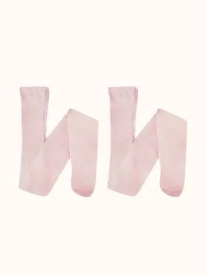 Girls' Opaque Tights (2 Pack)