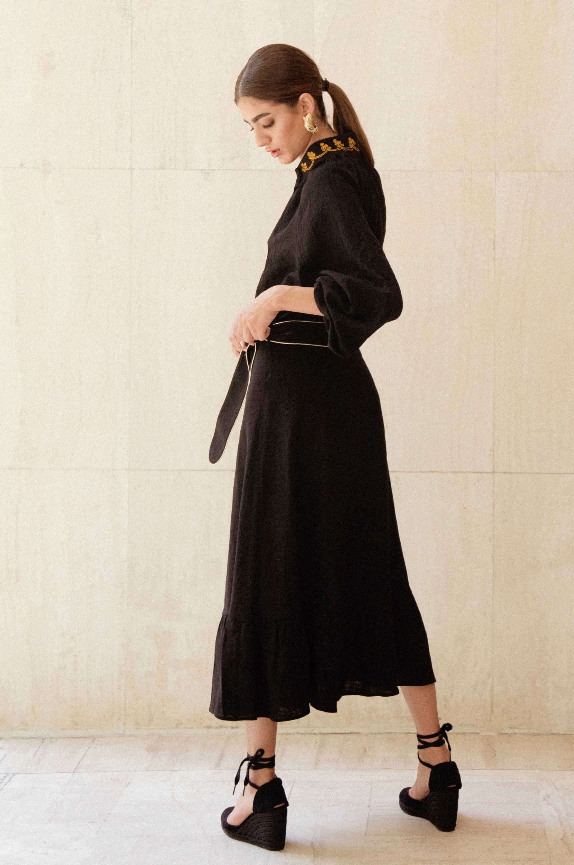 Golab Blouse - Black