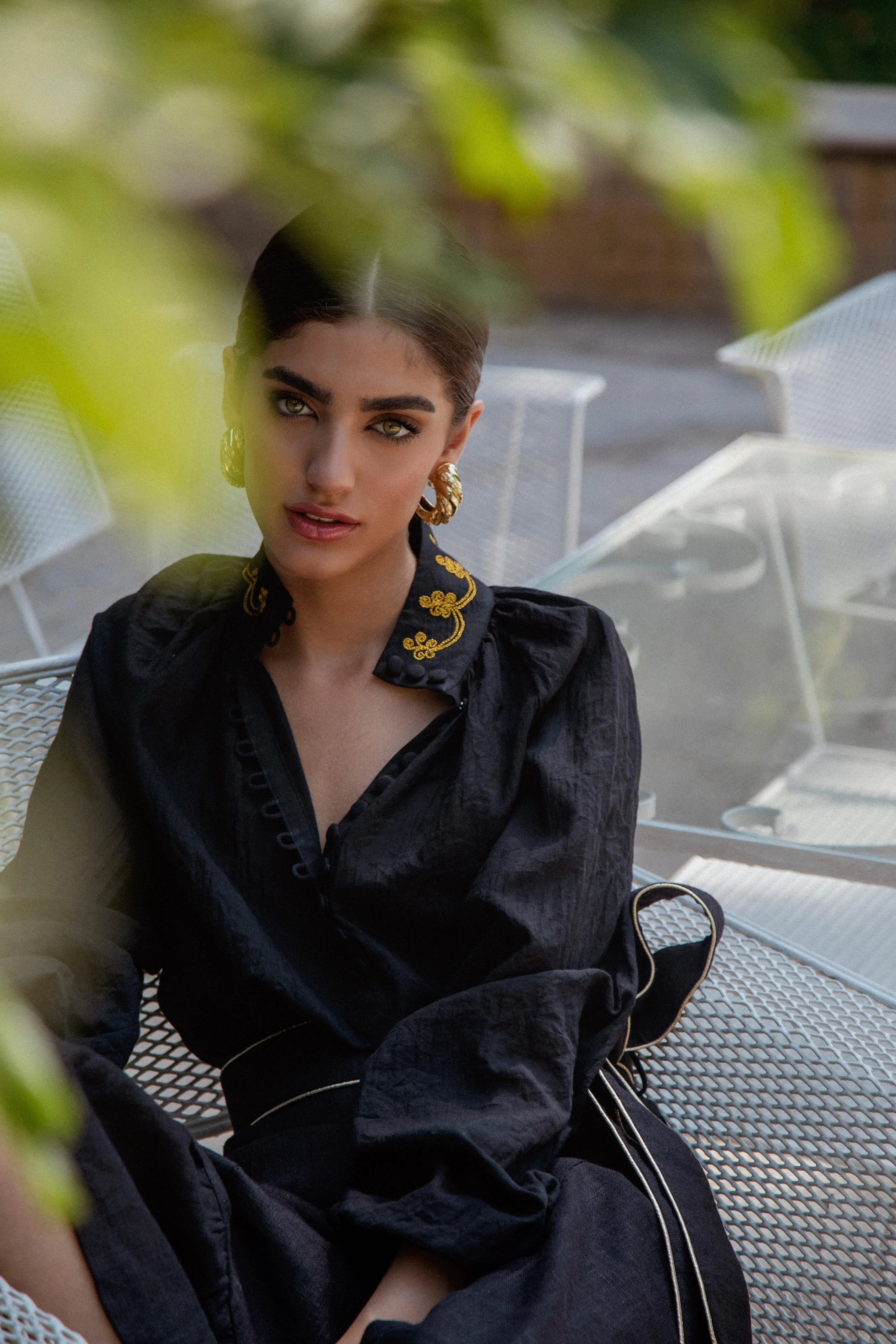 Golab Blouse - Black
