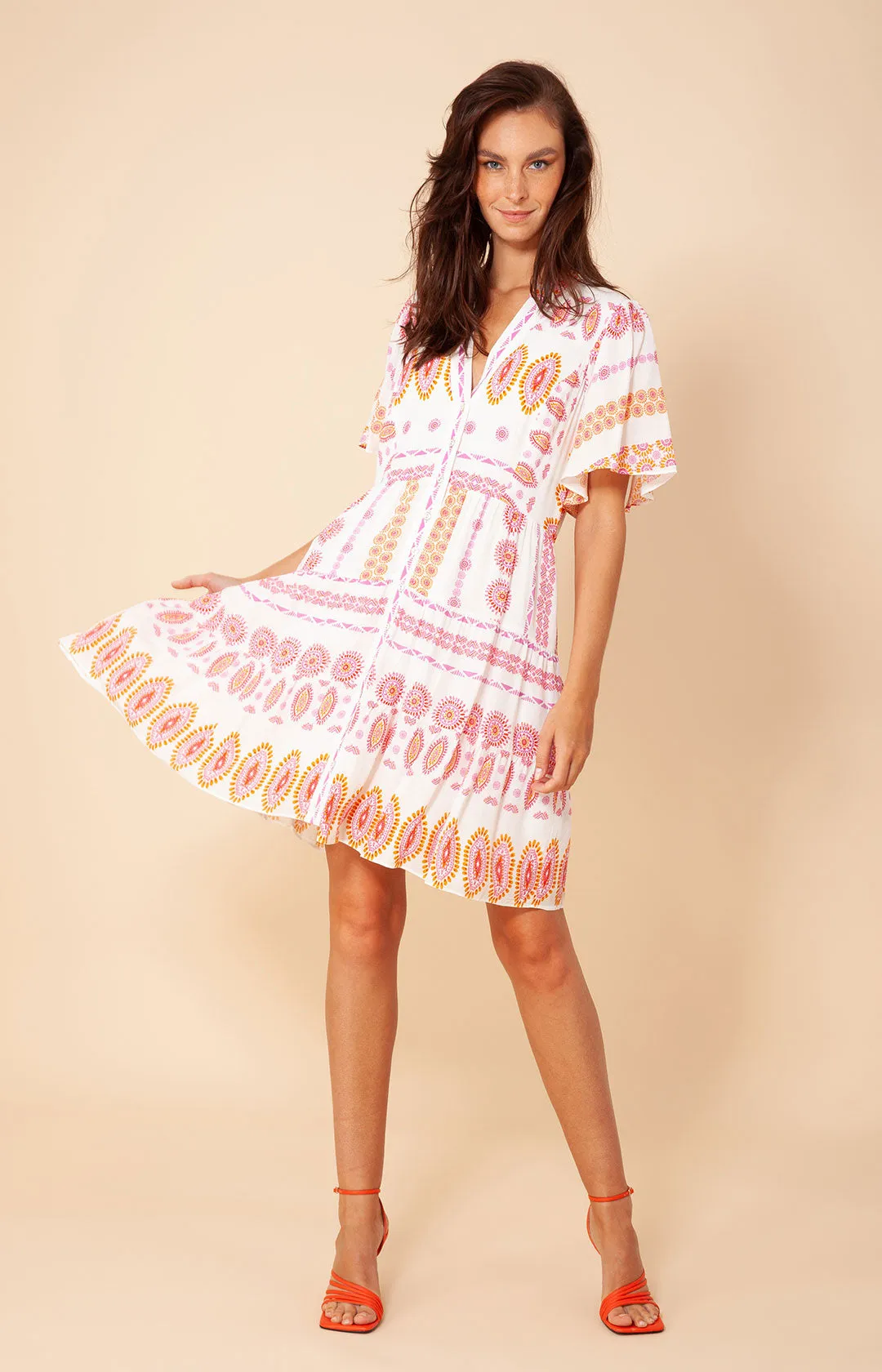 Hania Button Dress
