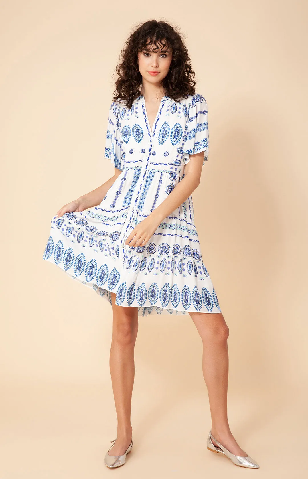 Hania Button Dress