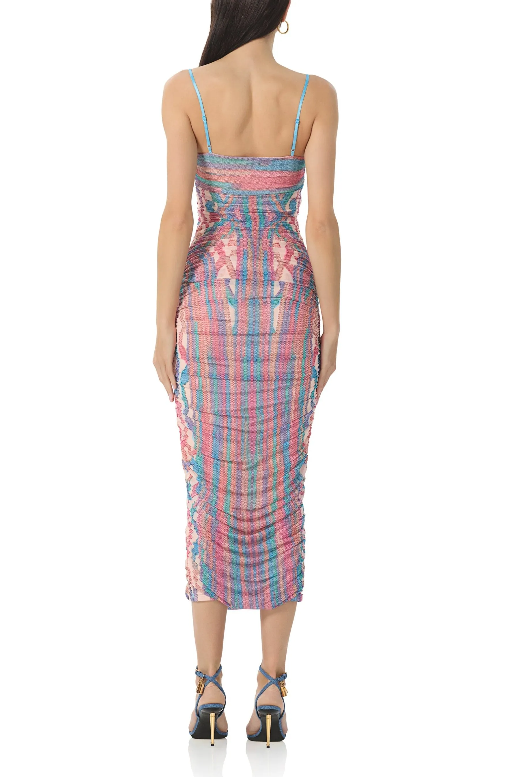 Hazel Midi Dress - Sculpted Cable