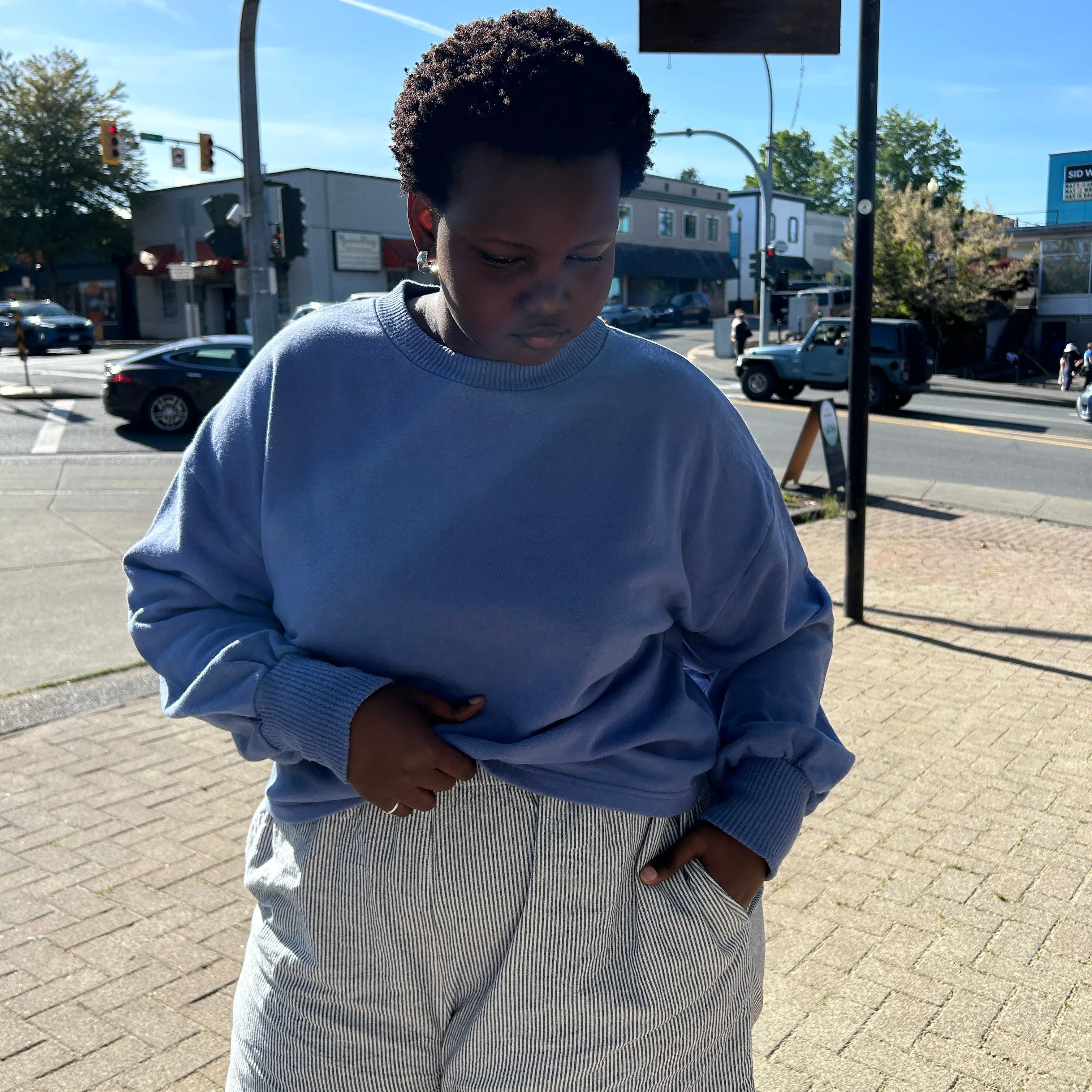 Hemp Cloud Sweater Indigo