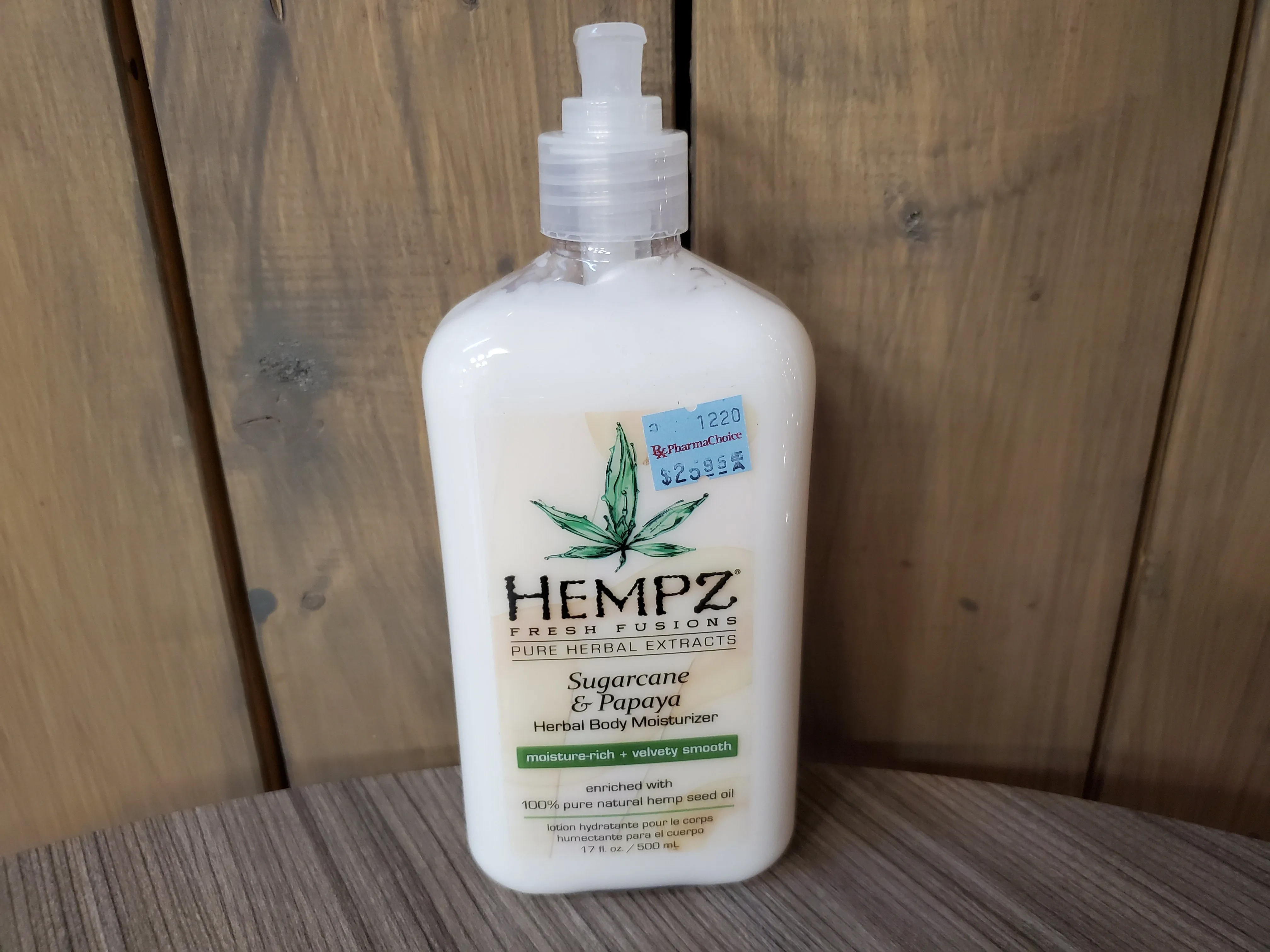 Hempz Lotion Sugarcane & Papaya 500mL
