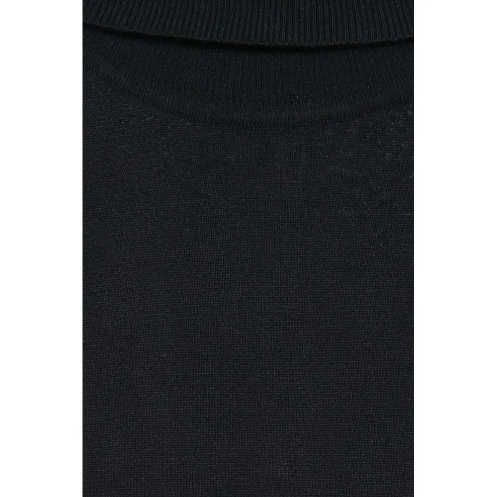 ICHI Black Viscose Sweater