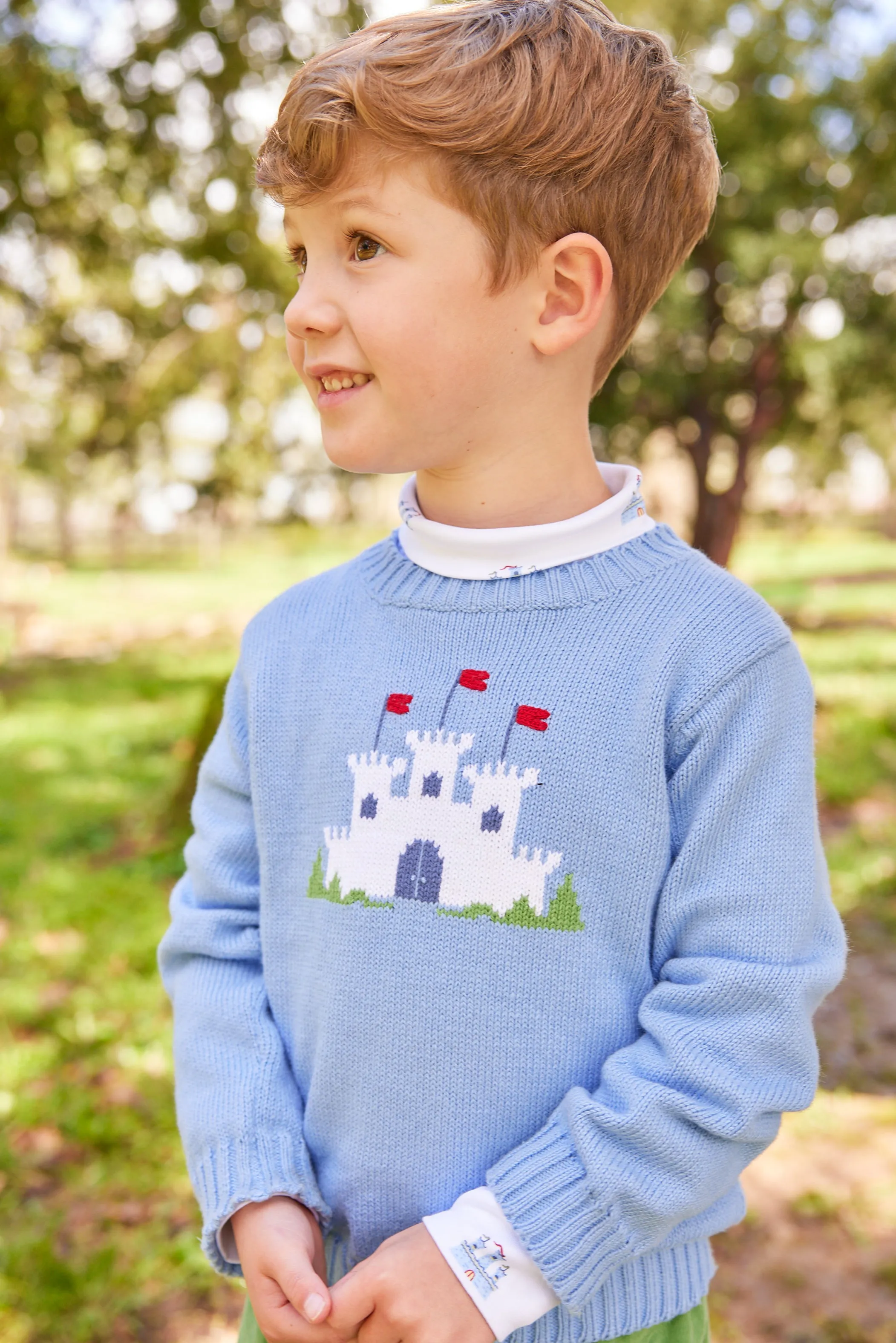 Intarsia Sweater - Fort - FINAL SALE