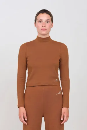 Interlock Turtleneck Peanut
