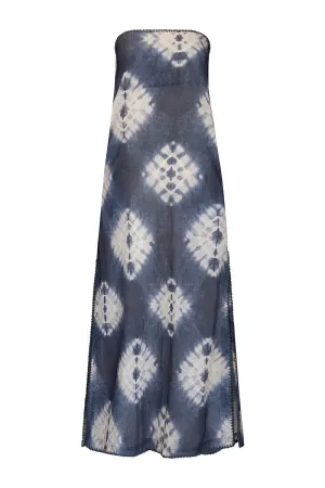 INTO THE WATER STRAPLESS MAXI-NAVY