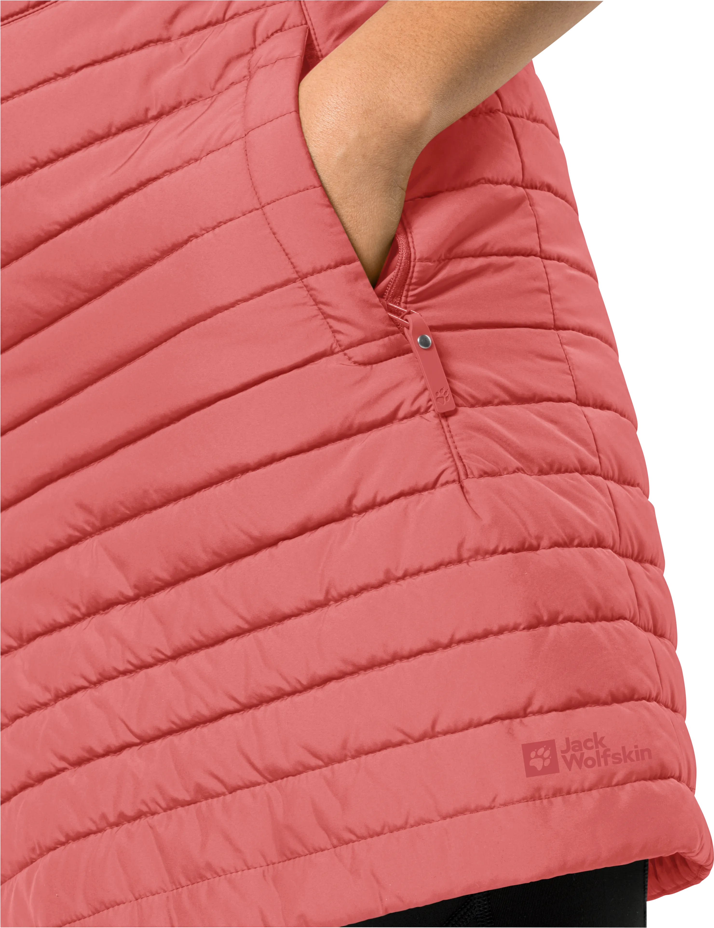 Jack Wolfskin Iceguard Skirt Red Coral | Buy Jack Wolfskin Iceguard Skirt Red Coral here | Outnorth