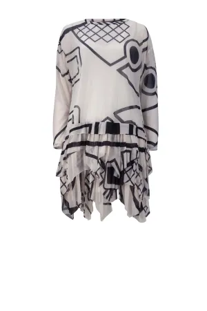 JEMMA Multi Black Octave Print