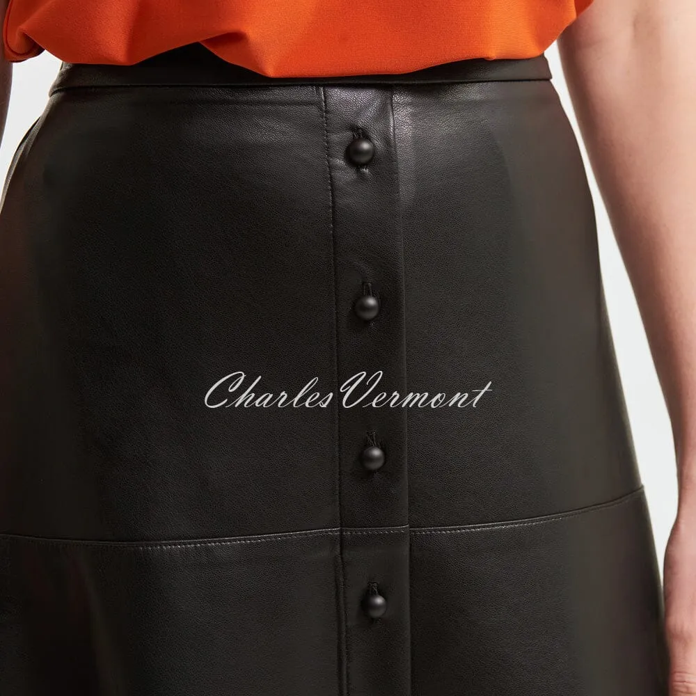 Joseph Ribkoff Faux Leather Skirt – Style 213337