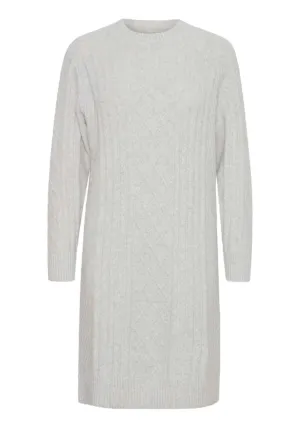 Knit Dress - Marshmallow Melange