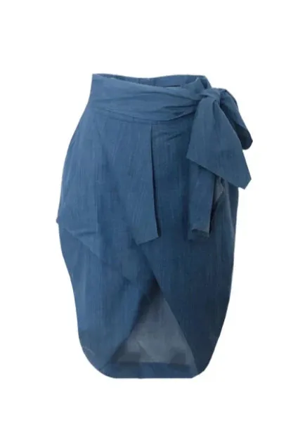 Lauren Eco Skirt in Denim