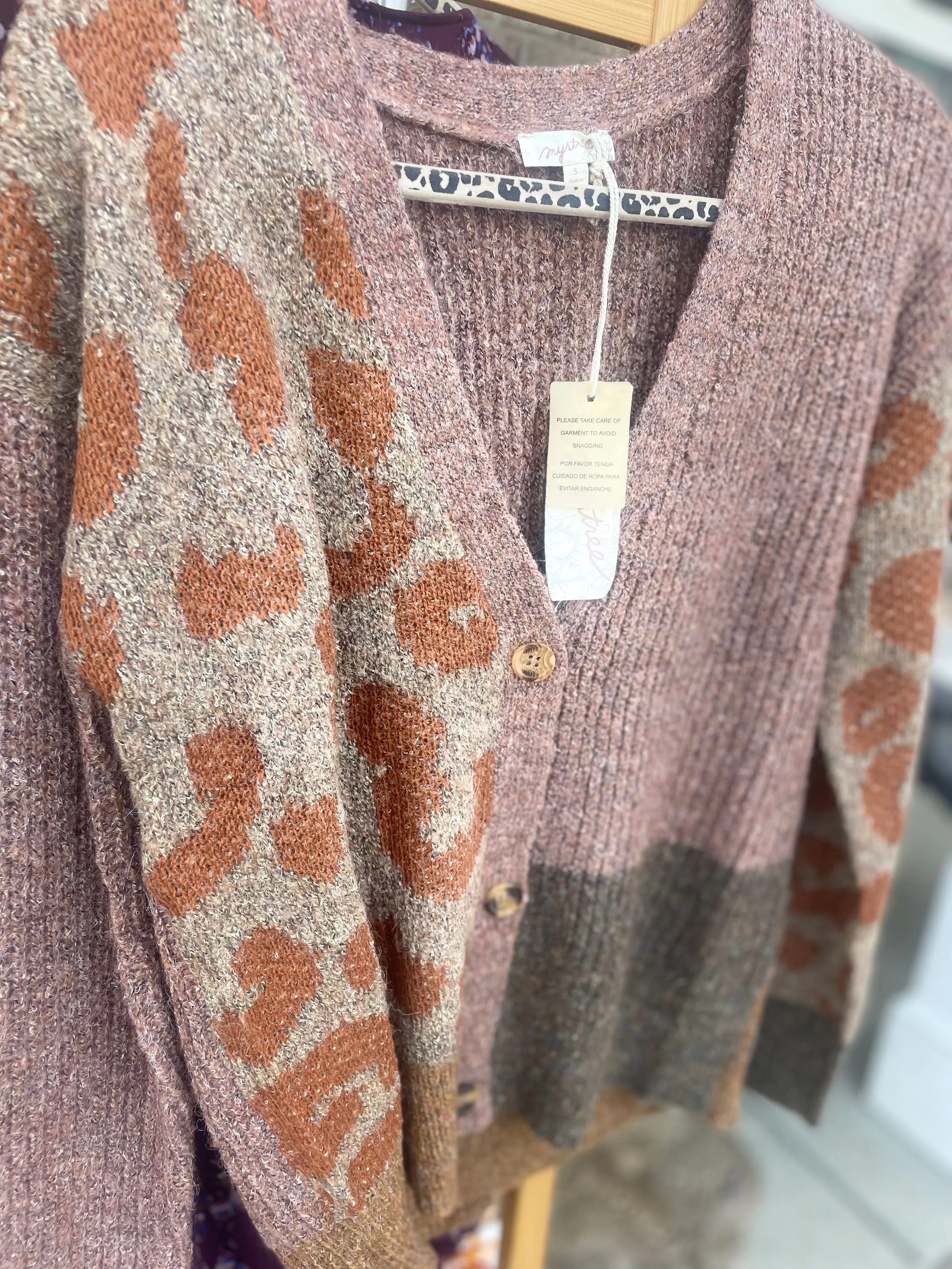 Leopard Cardigan