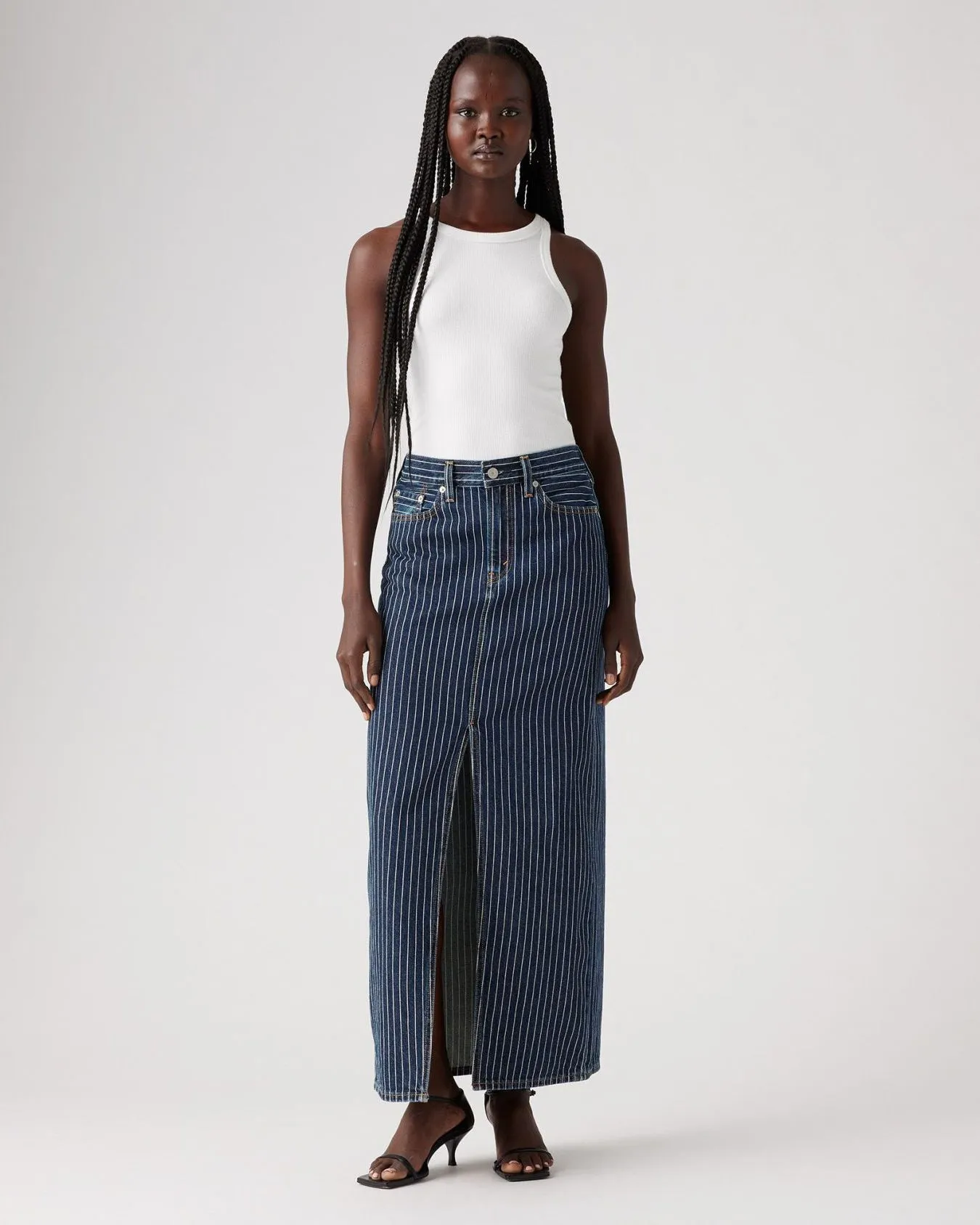 Levi's® Womens Ankle Column Skirt - Partly Masked LB