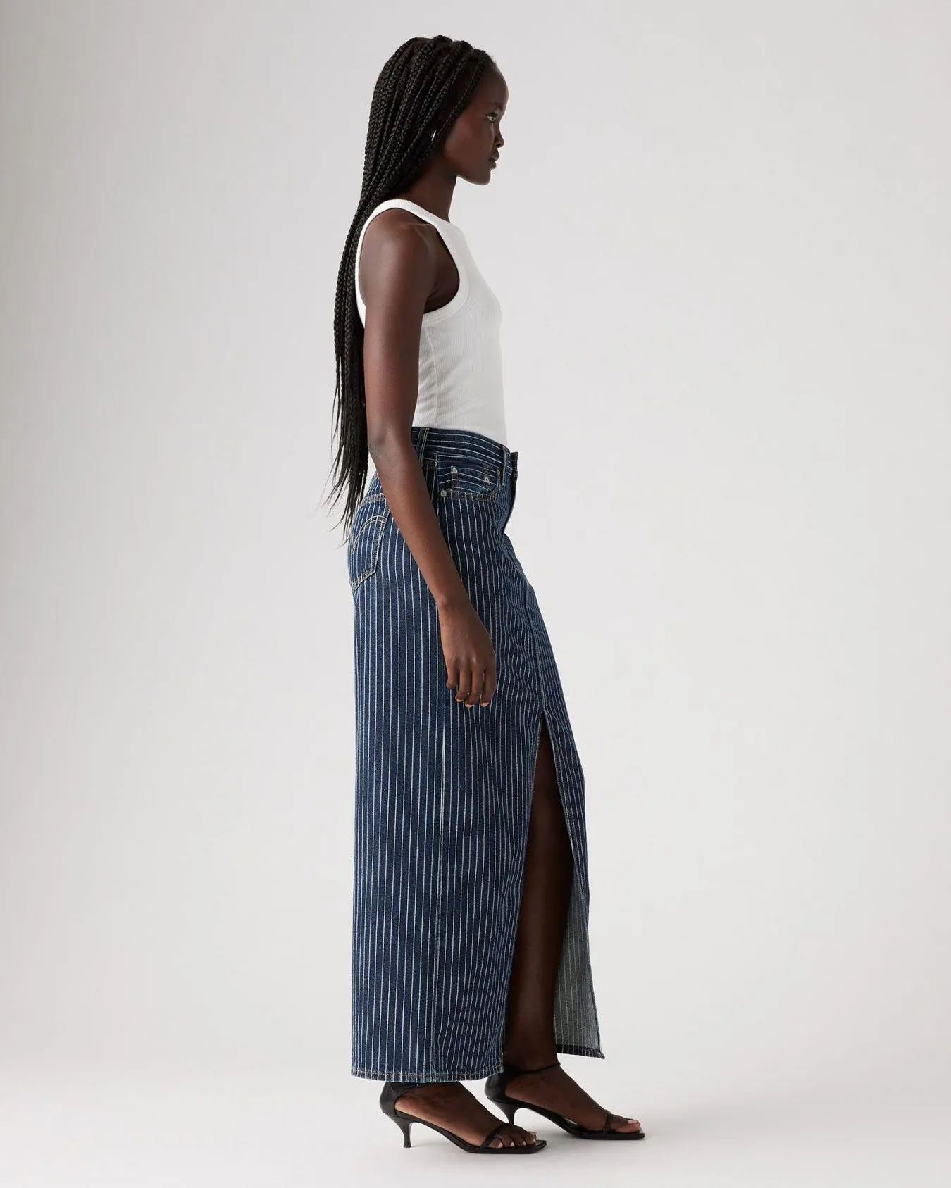 Levi's® Womens Ankle Column Skirt - Partly Masked LB