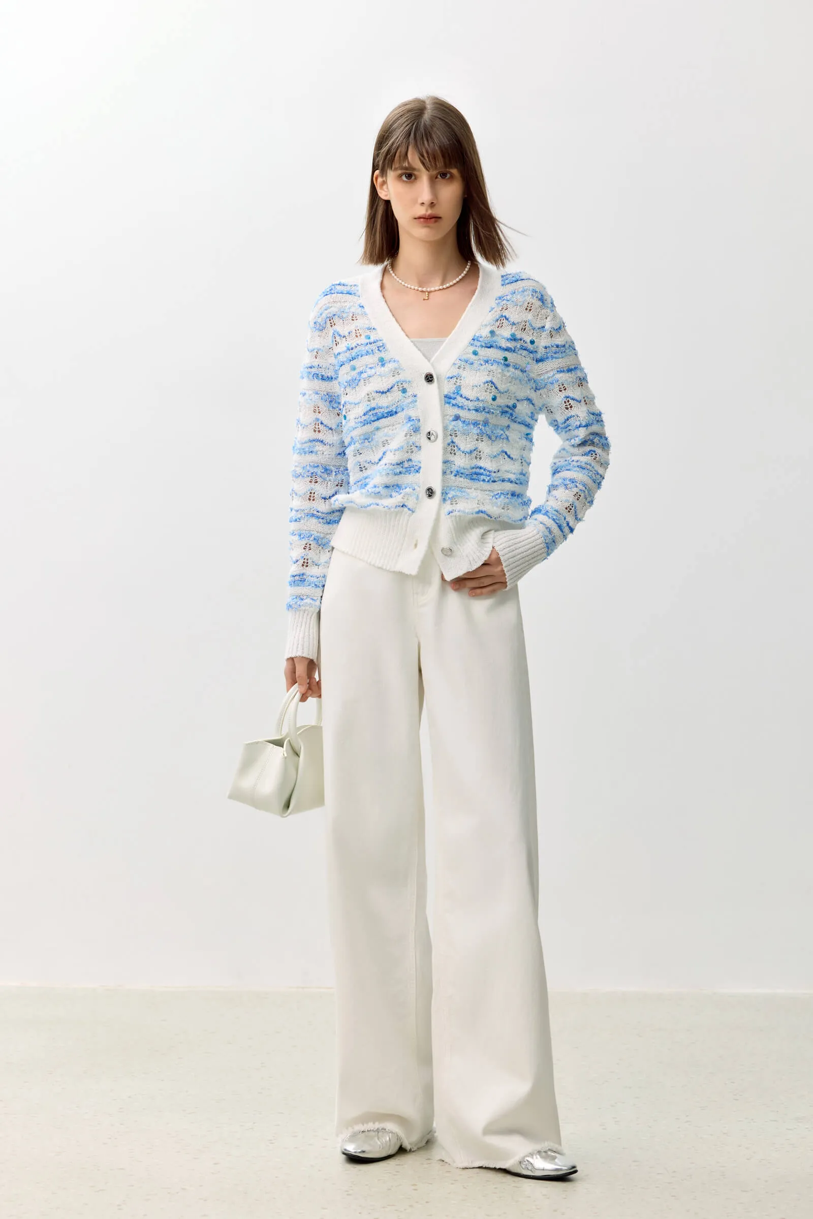 LILY Elegant Sequin Cardigan
