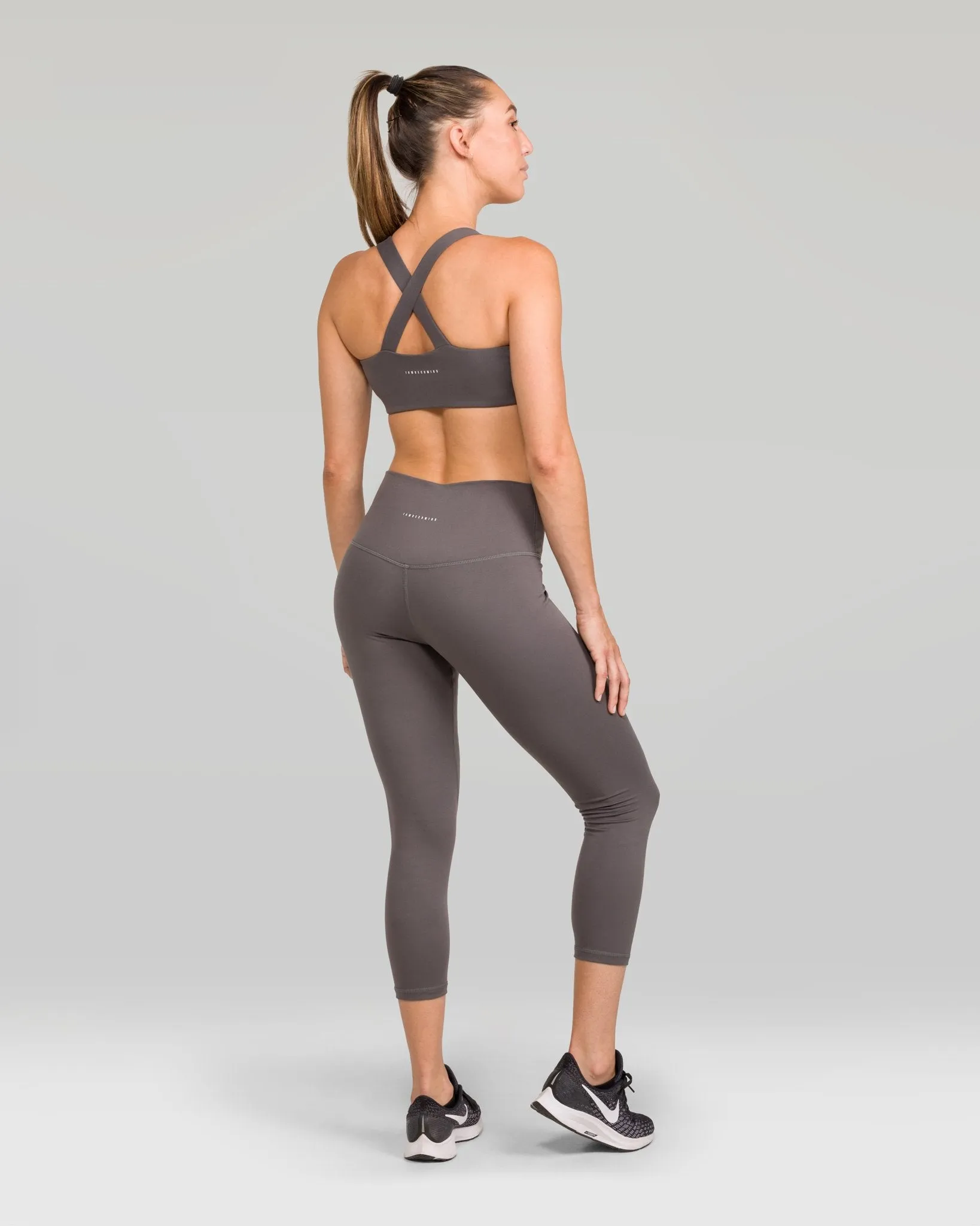 London Sports Bra Charcoal